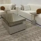 كنب ست قطع مع الطاوله والفرشه والستائر
