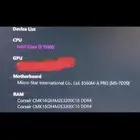 مذربورد معالج مع مروحته و رامات