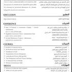 سيرة ذاتية احترافية
