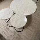 طاوله خدمه مع طاولات 4