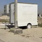 عربه من داخل حديد مترين ونص في متر ونص