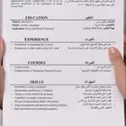 اسوي CV احترافي بسعر حلو مره