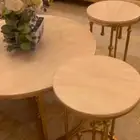 طاولات مجلس ذهبية
