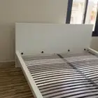 سرير ايكيا كنج ابيض 180   200