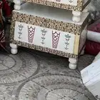 للبيع صندوقين خشبيه مطرزه