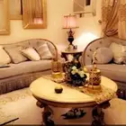 مجلس مع طاولات و ستاره و 3 ابجورات