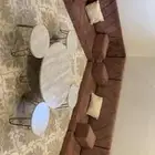 كنب L طاولة و طاولات خدمة