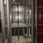 دولاب مطبخ نظيف صندوق ألمنيوم ديكور خارجي خشب 4.50 6 حرف U