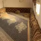 كرفانه الطول13 المجلس7 المقلط3. المطبخ3 ويوجد فيها دكه