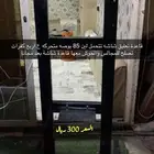 طاولة شاشه تتحمل لين 85 بوصه متحركه ع اربع كفرات