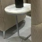 طاوله قزاز مستطيله دورين مع ستة رخام خدمة