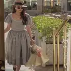 فستان من المصممة مشاعل المهداوي مستعمل