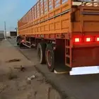 تريلا جوانب نقل البضائع العفش الإبل الأعلاف البرسيم