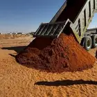 رمل توريد شغل قلابات