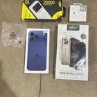 جوال ايفون 17 بروماكس ون تيرا لون كحلي ما انفك بكرتونه