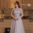 فستان فخم بتطريز لامع جديد لبسته مره وحده شريته ب950 ريال