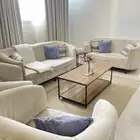 طقم كنب كامل مع طاوله قهوه
