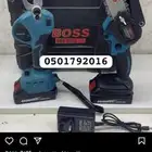 طقم منشار جنزير و مقص اغصان لاسلكي بطاريتين BOSS