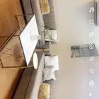 كنب شبه جديد وسرير مفرد مع الطراحه استخدام اقل من شهر جديد