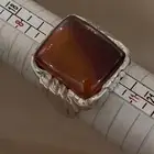 مجموعة خواتم أحجار وفضه طب وتنقاء