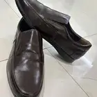 حذاء جلد