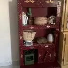 دولاب شعبي احمر مسامير جديد