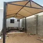 مظلة غنم و ابل شكل هرمي