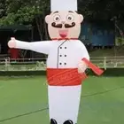 راقص هوائي مهرج دعايه شكل طباخ