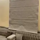 كنب متصل مع ستاير وطاولات