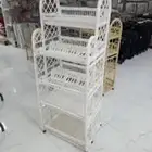 رفوف بلاستيك مع شبكه للصحون