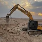 بوكلينات حفر للإيجار