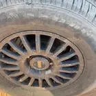 جنوط مع كفرات مقاس 17 ست براغي