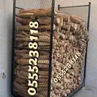 حامل للحطب والفحم جوده عاليه وكفراته اصليه