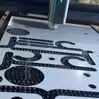 قص ليزر زنكور المنيوم ستيل اكريليك فوريكس