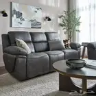 طقم كنب استرخاء كهربائي 3و2 جديد هوم سنتر