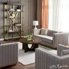 خصم اضافي طقم كنب فاااخر 7 مقاعد واكثر جديد هوم سنتر