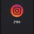 يوزر انستا رباعي 216t للبيع