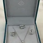 طقم سلسال وحلق من فايندرا اخذته ب700 ابي فيه 250