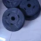 دنابيل وزن 18kg وقابل للزيادة حسب التوفر