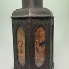 تحفة نحاسية قديمة بزخارف شرقية