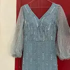 فستان نظيف لبس مره وحده بس 4 ساعات