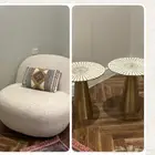 طاولتين خدمه مع كرسي