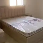 غرفه نوم جديده استعمال شهر واحد فقط خشب