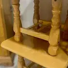 3 طاولات خشبية للضيافة (استعمال نظيف)