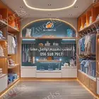 تصميم ديكور محل ملابس اطفال