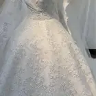 فستان زفاف نظيف مره لبس ساعتين فقط للبيع