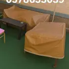 شراع طربال جاهز و تفصيل للكراسي و الكنبات و الصناديق و كل شي