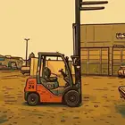 فوركلفت الدمام الخبر القطيف رافعه شوكيه للإيجار بنزين رافعه