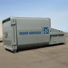 مكبس نفايات حاويات نفايات ضاغطه نفايات