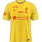 new alqadsiah yellow kit from last season